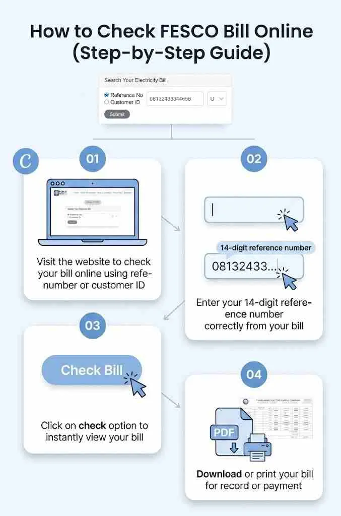 FESCO Online Bill